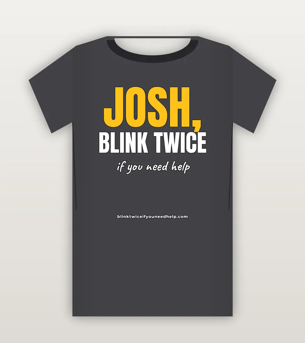 Josh Tee mockup