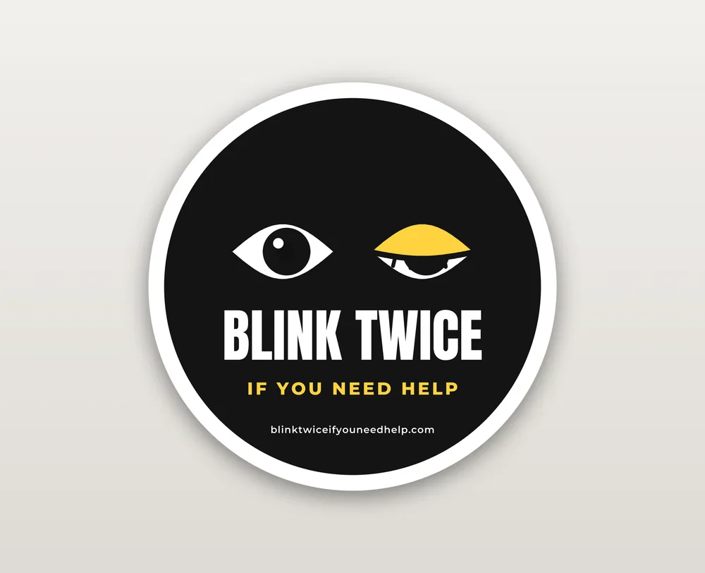 Eyes Sticker mockup